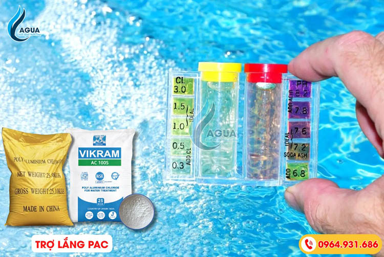 Cách xử lý nước bể bơi bị đục