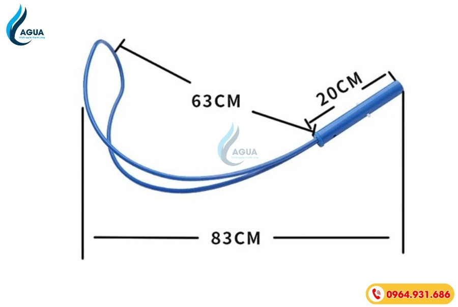 kích thước móc cứu hộ bể bơi