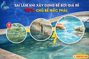 Xây dựng bể bơi giá rẻ